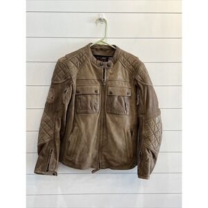 Genuine Indian Motorcycle Women's Benjamin Leather Jacket, Small